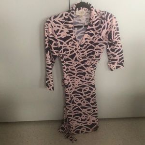 JB by Julie Brown rope print wrap dress